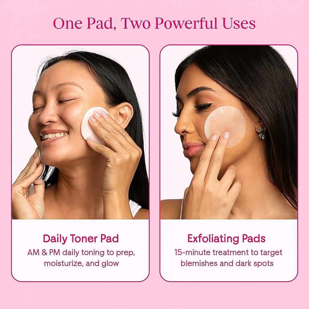 Korean Professional Skincare Pads (100-Pack)