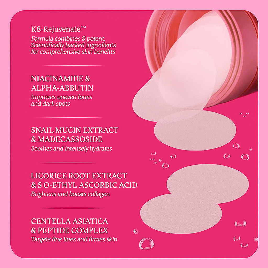 Korean Professional Skincare Pads (100-Pack)
