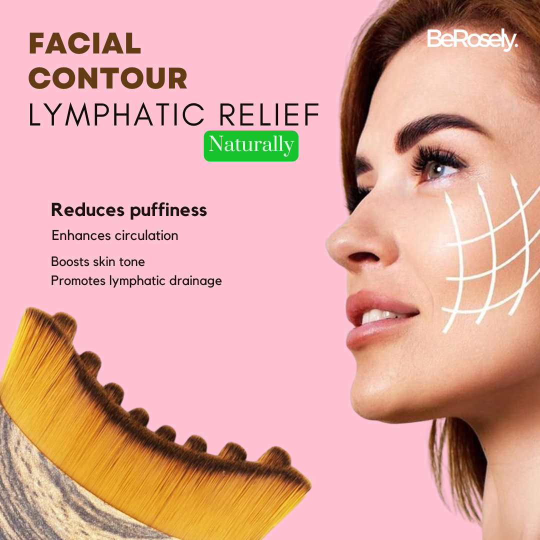 Berosely Lymphatic Contour Face Brush