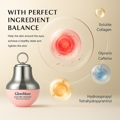 GlowMuse™ AH8 Lifting Firming Cream + Red Light Massage Eye Cream (Lifting & Tightening Set)