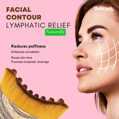 Berosely Lymphatic Contour Face Brush