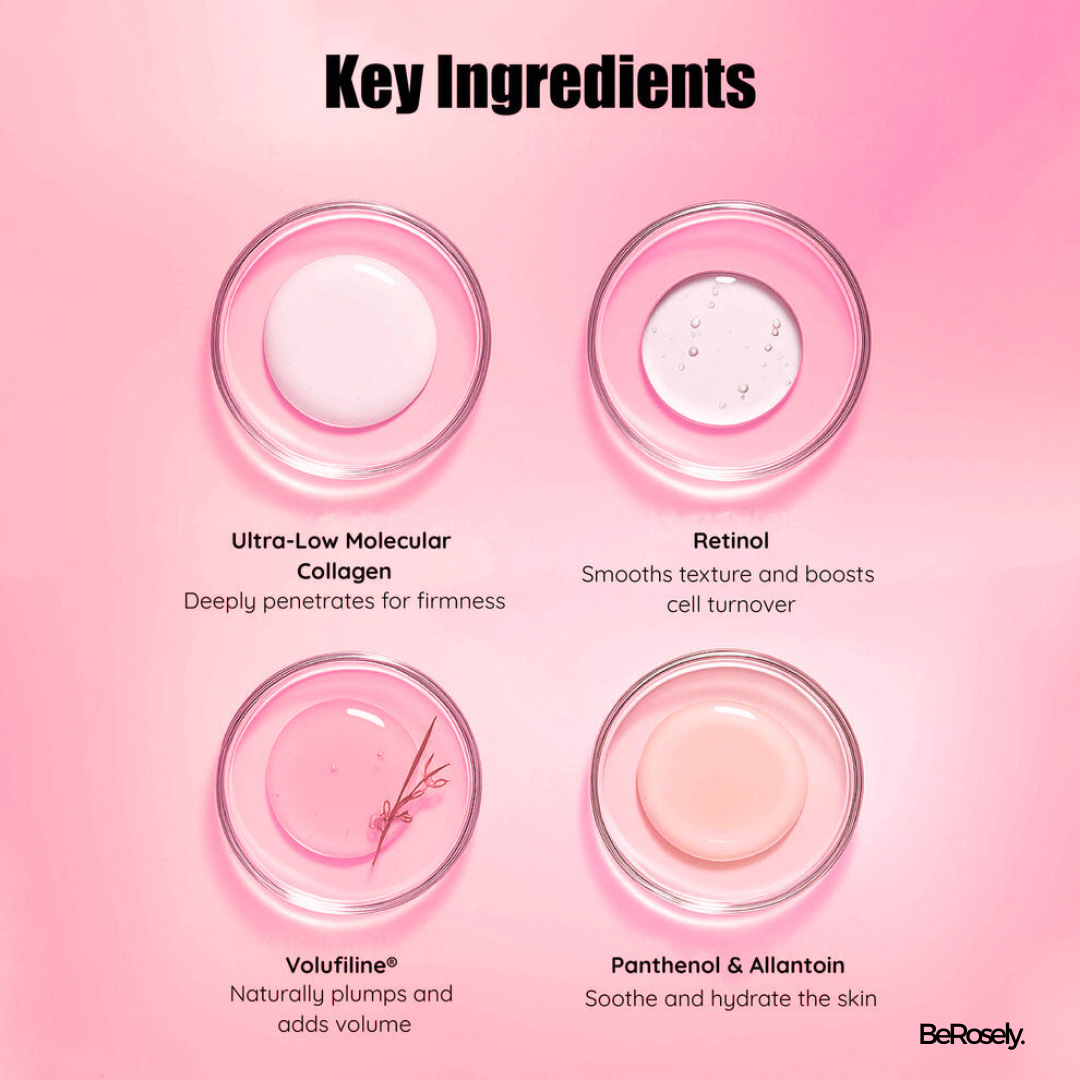 Retinol V-Face Lift Collagen Mask (Pack of 4)