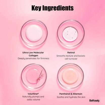 Retinol V-Face Lift Collagen Mask (Pack of 4)