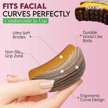 Berosely Lymphatic Contour Face Brush